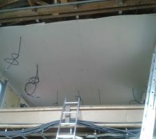 Plafond de la mezzanine
