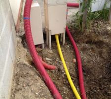 Coffret électrique - gaz