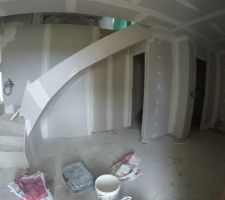 Coté escalier