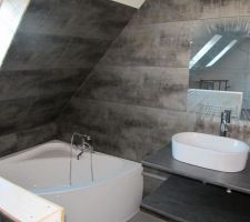 La salle de bain parentale