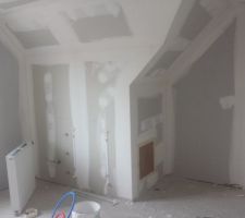 Notre chambre à l'étage