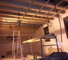 Solivage chambres du haut