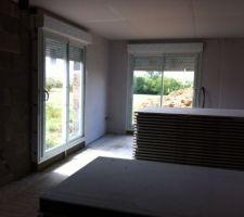 La salle &agrave; manger.