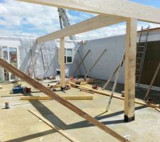 Poutres du rez de chaussée