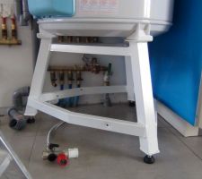 Un pied pour le ballon de 300L sur mesure