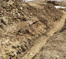 Tranchée de raccordement