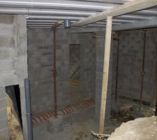 Une vue de la future cave
