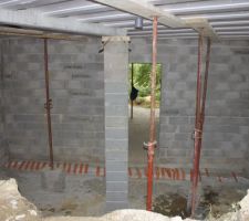 Une vue de la future cave