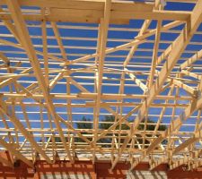 Liteaux pos&eacute;s vue int&eacute;rieure