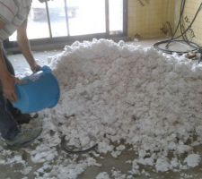 Plafond isolation salon