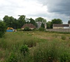 Enfin des engins sur le chantier !