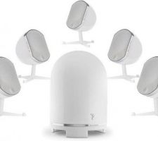 Kit enceintes FOCAL bird   caisson de basse FOCAL d&ocirc;me