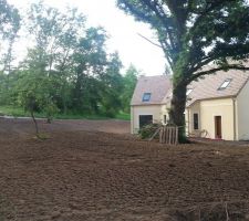 Terrassement terminé