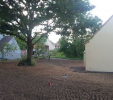 Terrassement terminé