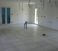 Coin cuisine pr&ecirc;t pour les joints