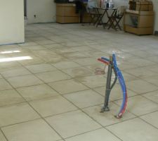 Joint en place au rez de chauss&eacute;e