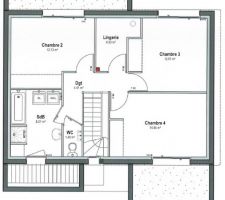 Plan de l'étage - première version