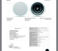 Enceinte encastrable FOCAL (IC 106) en remplacement de la KEF que j'ai trouv&eacute; vraiment trop petite