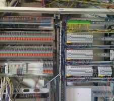 Avancement du tableau électrique et domotique