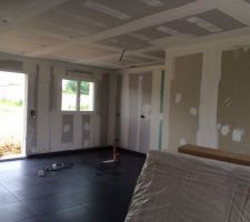 Pr&eacute;paration pour l'enduit des murs