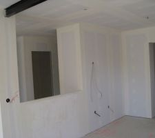 Cuisine emplacement vitres d'atelier