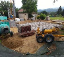 Vue générale du chantier