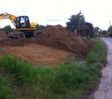 Preparation acces chantier