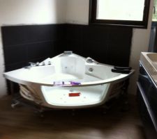 Pose baignoire