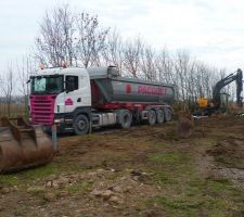 Accès chantier par nos soins
