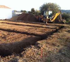 Fondations creusées