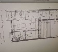 Voilà le plan final! (nous ne pouvions agrandir que de 50m2 au sol au lieu des 72m2 du départ!)