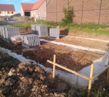 Mat&eacute;riaux pour le vide sanitaire et la dalle