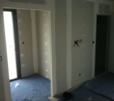 Chambre parentale avec vue sur dressing