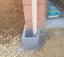 Protection des descentes d'eau pluviale