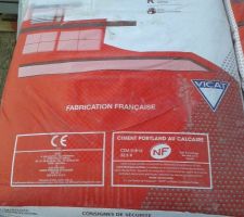 Ciment Vicat OPTIMAT 
CEM II/B-LL 32.5 R CE NF