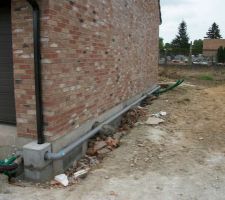 Pose des regards et des &eacute;vacuations eau de pluie