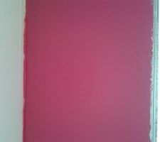 Peinture cuisine termin&eacute;, couleur Fuschia de Tollens