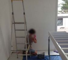Reprise de peinture