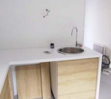 Vue de la cuisine presque fini