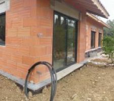 Terrassement terminé
Merci beau papa