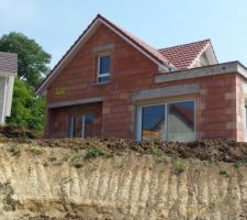 Reconfiguration terrain - façade ouest