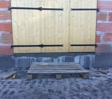 Chape de finition et seuils de porte