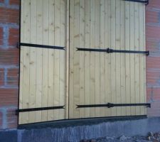 Chape de finition et seuils de porte