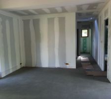 Chape de finition sèche