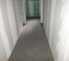 Chape de finition sèche