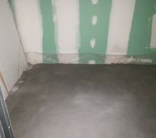 Chape de finition sèche