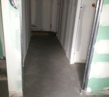 Chape de finition sèche