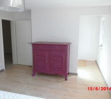 Et voilà elle a sa nouvelle place, fini la cave sombre et froide de mes parents !