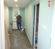 Tapisserie pos&eacute;e, manque plus que les cadres !