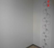 Tapisserie pos&eacute;e, manque plus que les cadres !